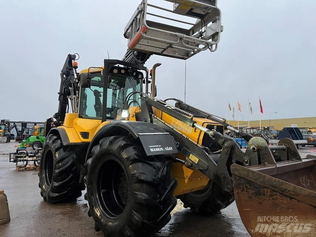 Huddig 1260B Cabel Товарач със заден ексватор