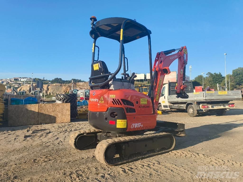Kubota U 17-3 Мини екскаватори < 7 т