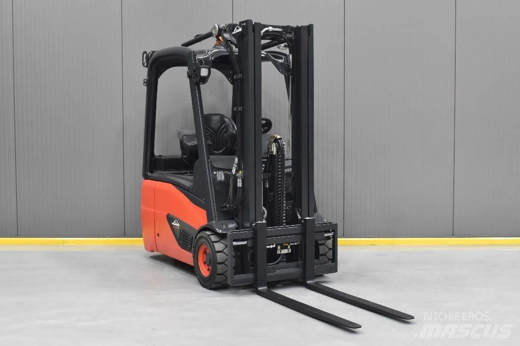 Linde E16-02 Електрически вилични кари-повдигачи