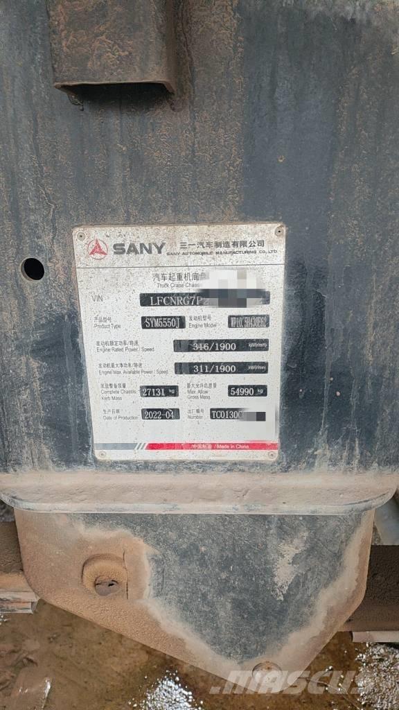 Sany STC1300C8 Всъдеходни кранове