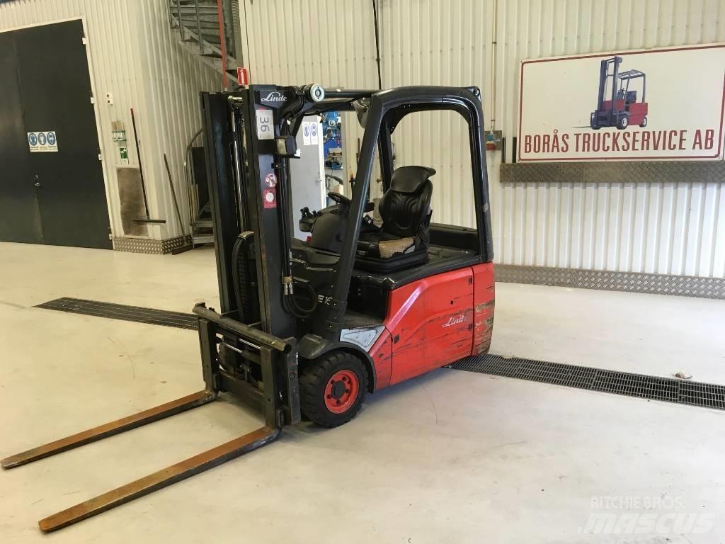 Linde E16 Електрически вилични кари-повдигачи