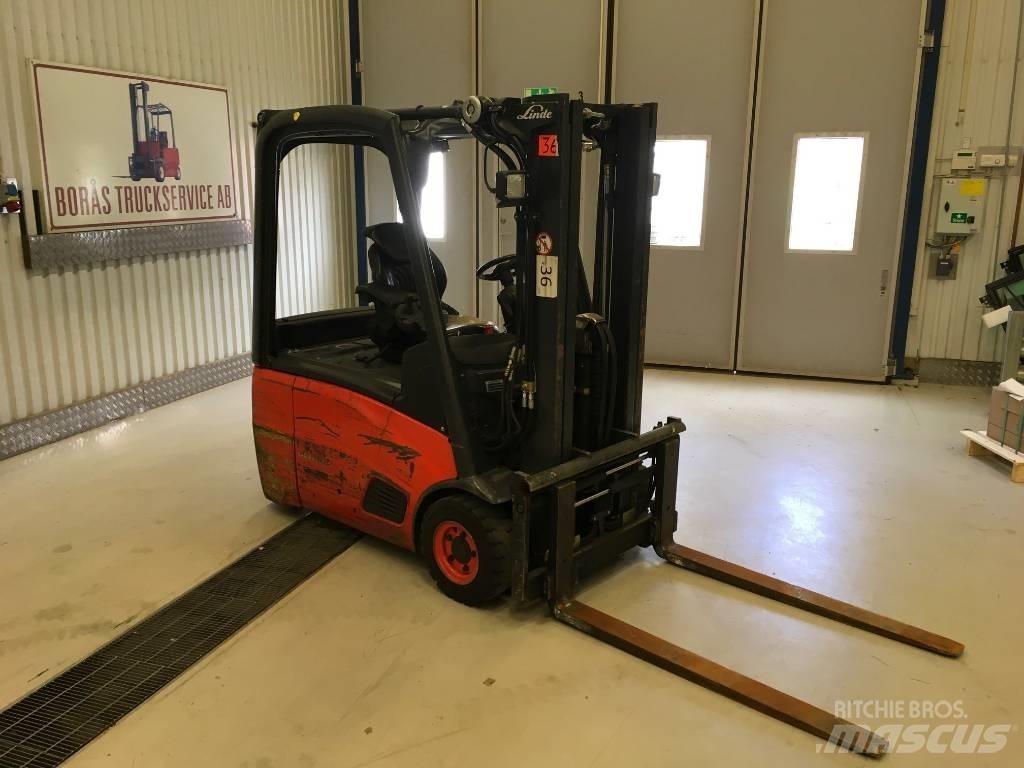 Linde E16 Електрически вилични кари-повдигачи