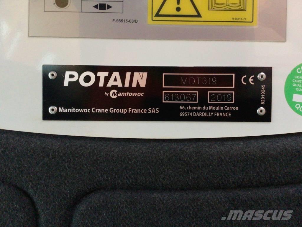 Potain MDT 319 Мачтови кранове