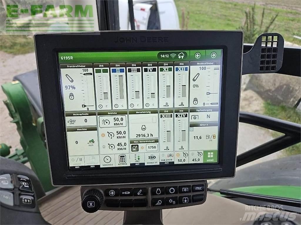 John Deere 6195r Трактори