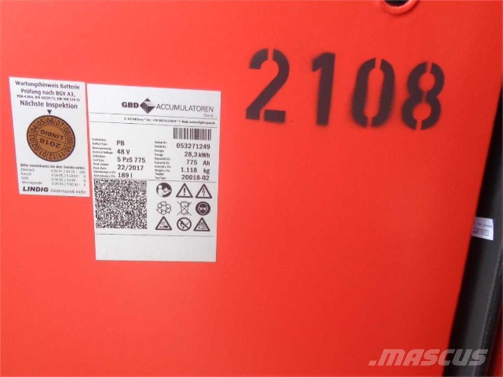 Linde E20PH Електрически вилични кари-повдигачи