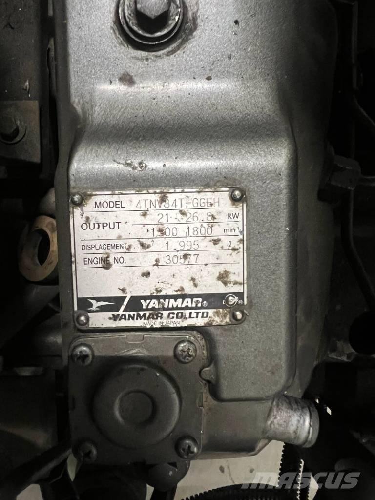 Yanmar 4TNV84T-GGEH Мини екскаватори < 7 т