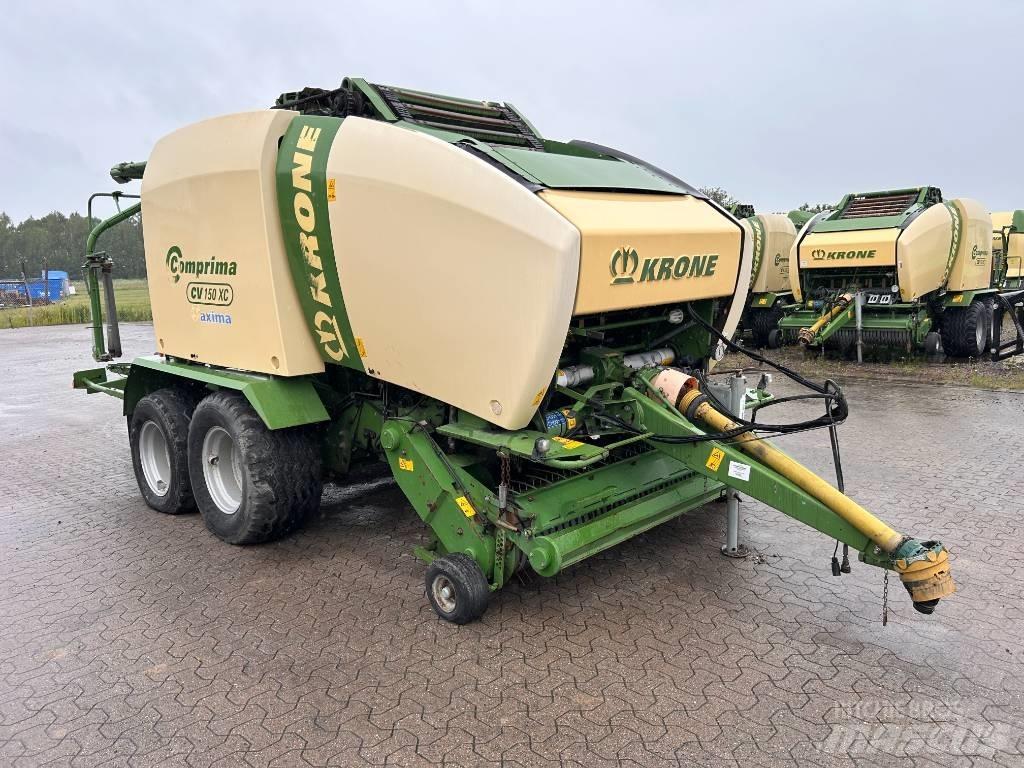 Krone CV150XC Сламопреси за кръгли бали
