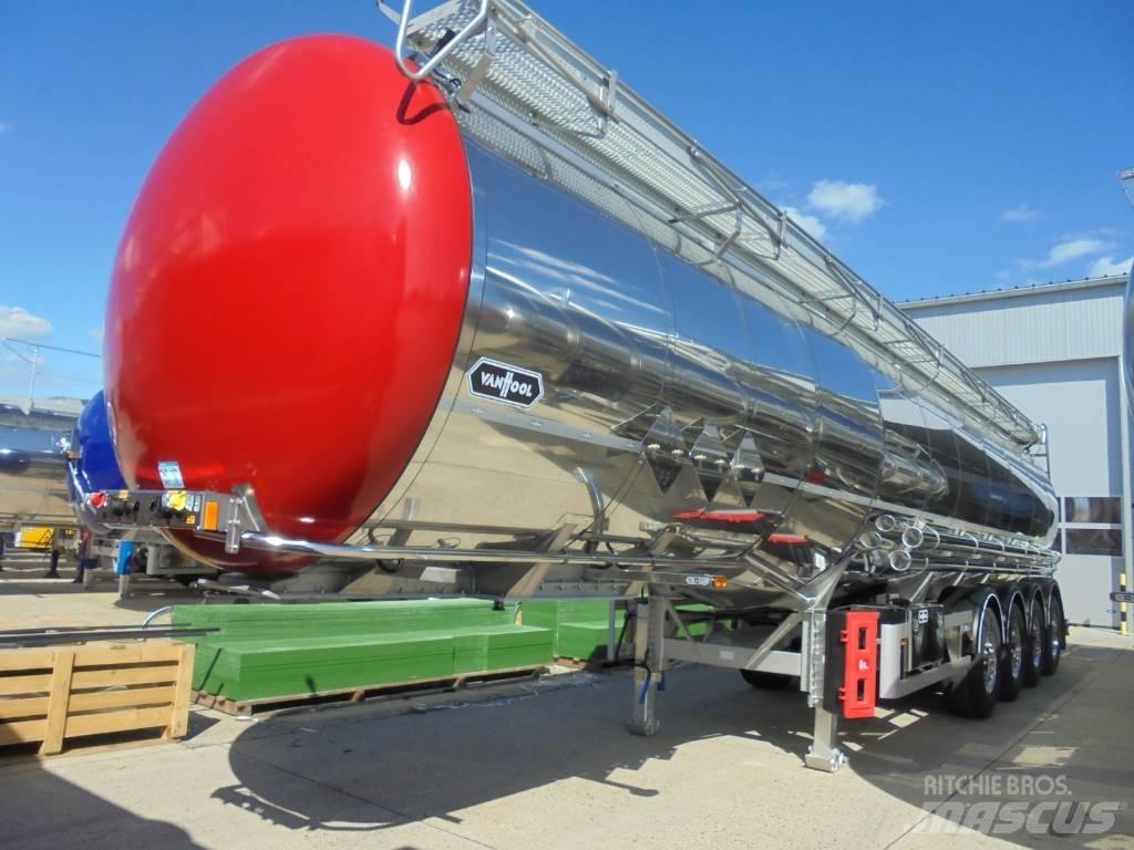 Van Hool 45000 liter Полуремаркета цистерни
