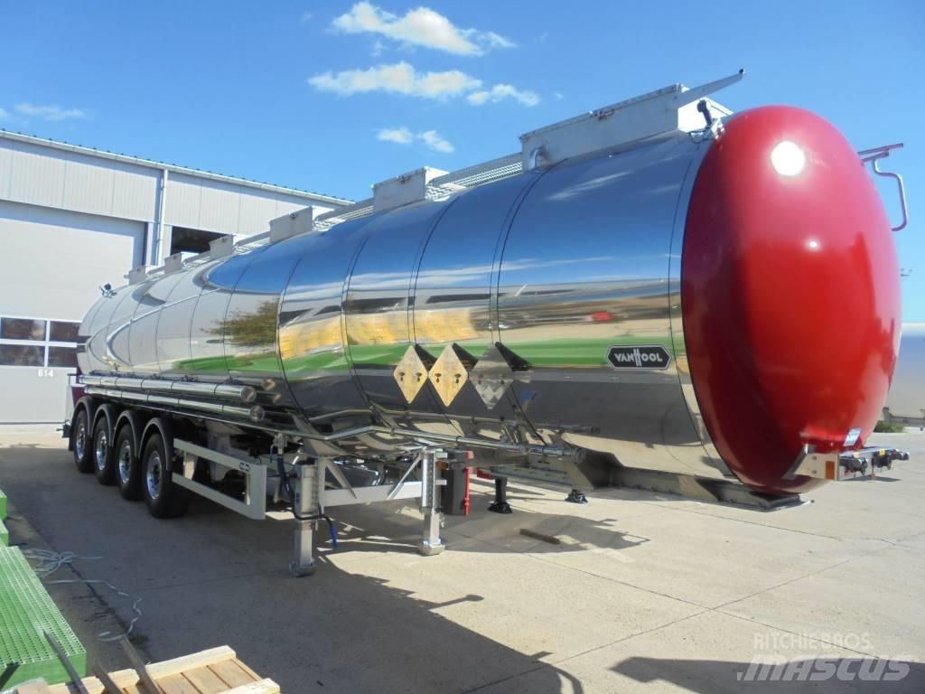 Van Hool 45000 liter Полуремаркета цистерни
