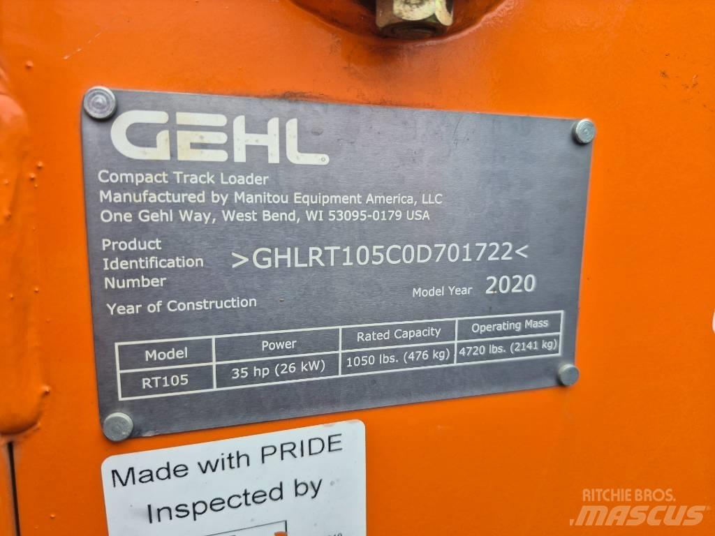 Gehl RT 105 Мини товарачи
