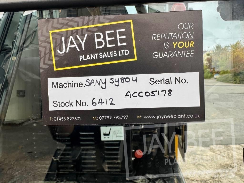 Sany SY 80 U Средни екскаватори 7т - 12т