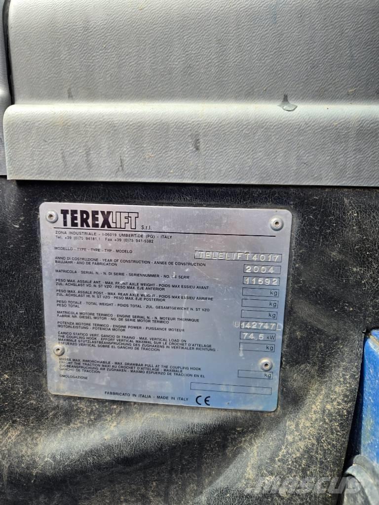 Terex Telelift 4017 Телескопични товарачи