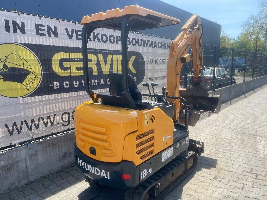 Hyundai 18-9 Мини екскаватори < 7 т