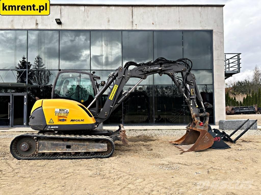 Mecalac 8 M CR Средни екскаватори 7т - 12т