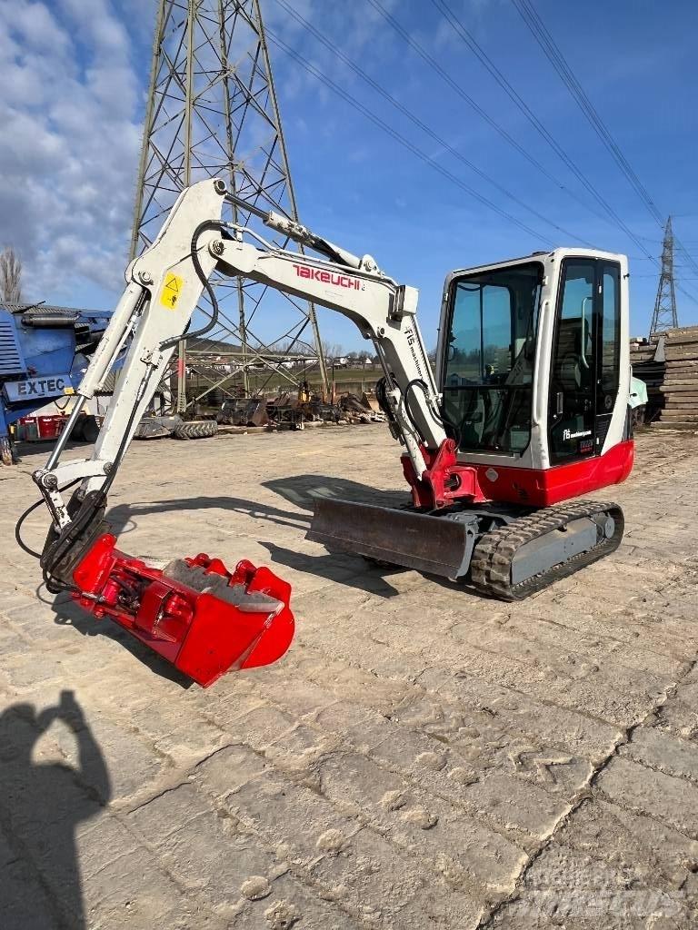 Takeuchi TB228 Мини екскаватори < 7 т