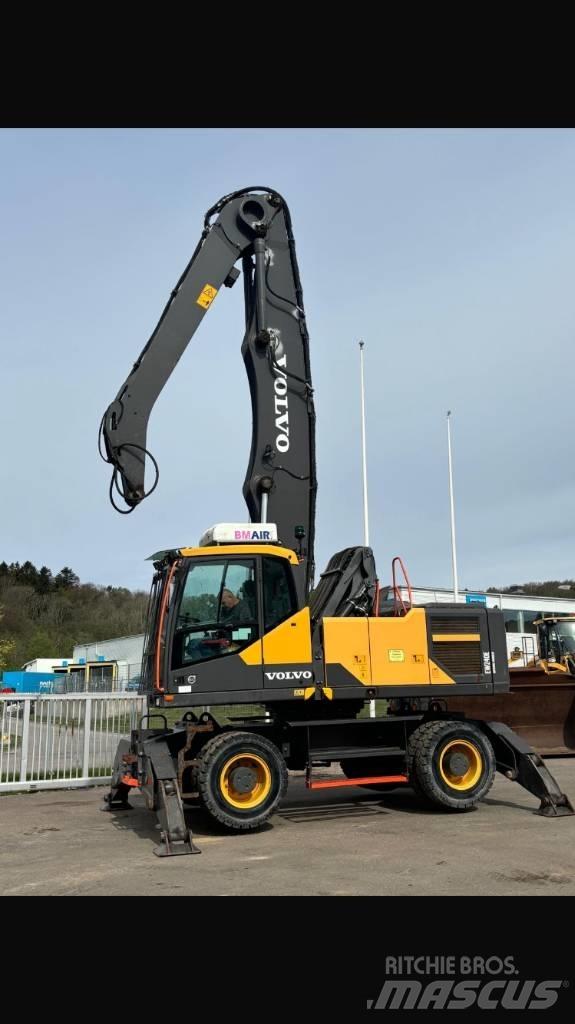 Volvo EW 240 E MH Оператори на отпадъци/индустрия
