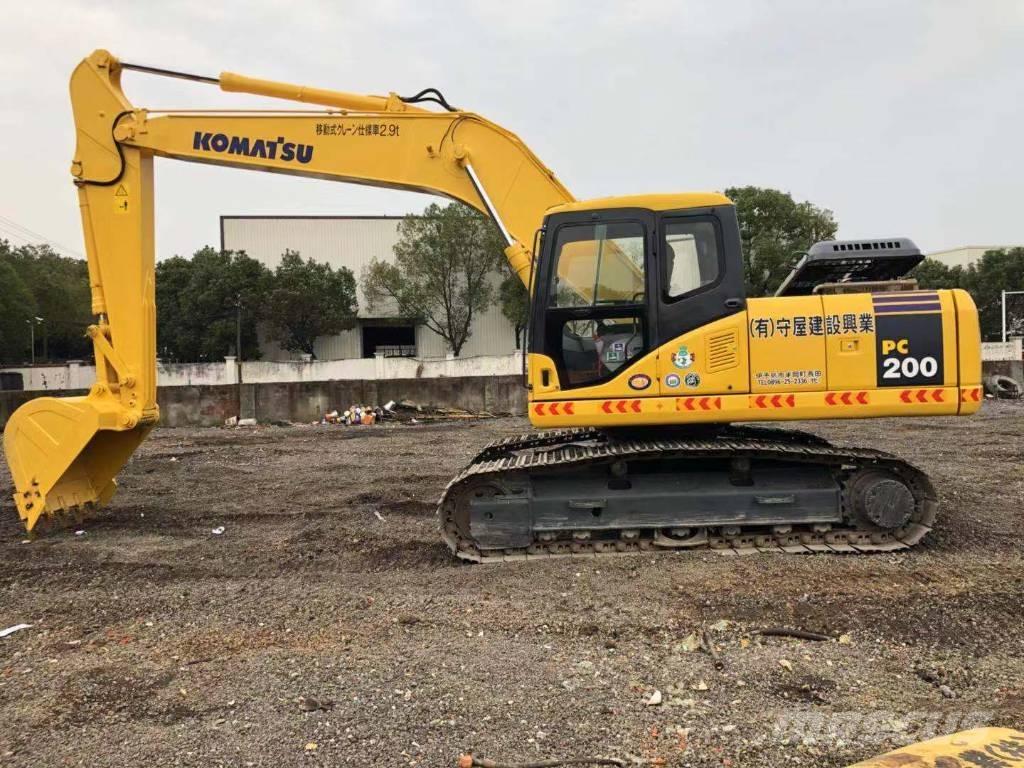 Komatsu pc200-7 Верижен екскаватор