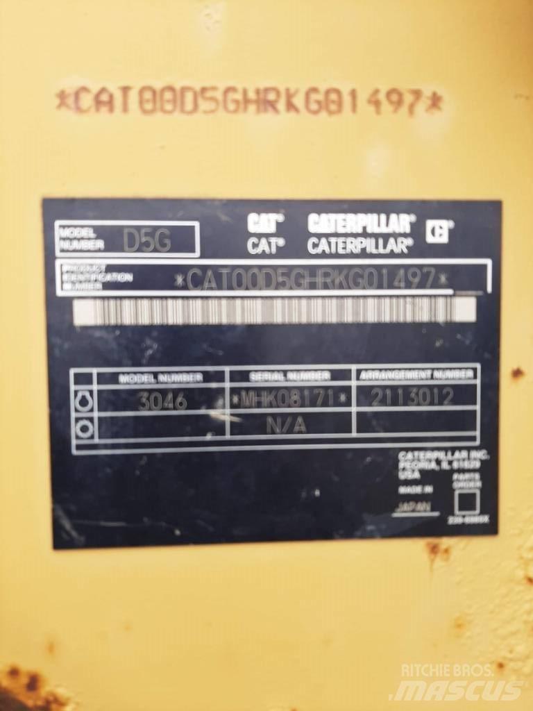 CAT D5GLGP Верижни булдозери
