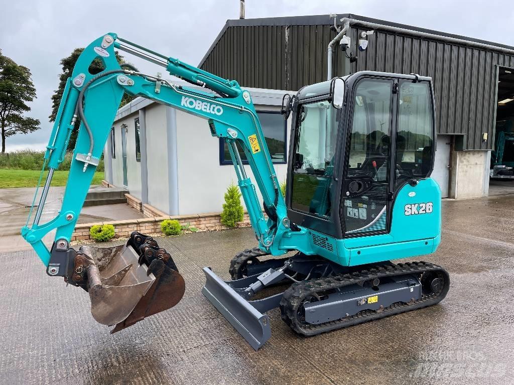 Kobelco SK26-1E Мини екскаватори < 7 т