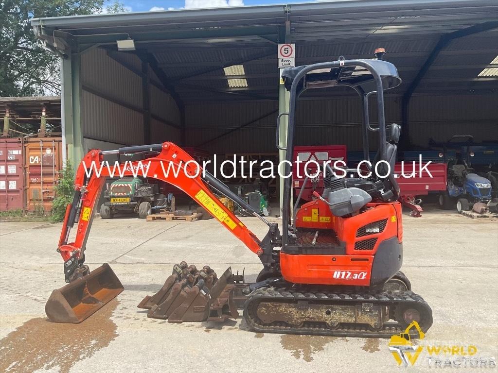 Kubota U 17-3 Мини екскаватори < 7 т