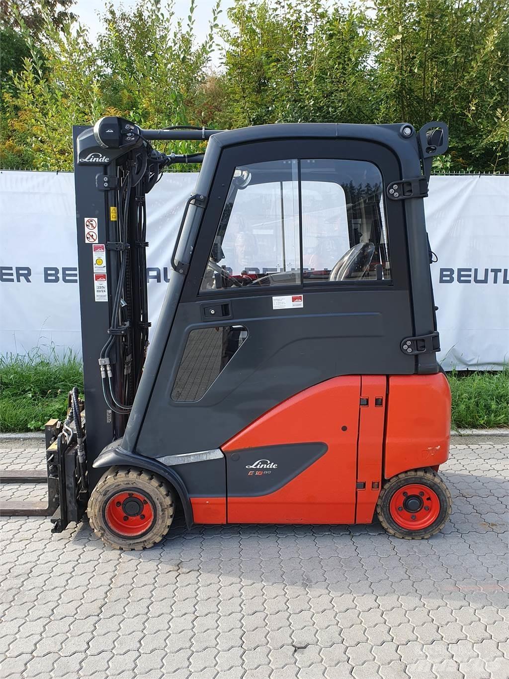 Linde E18PH Електрически вилични кари-повдигачи