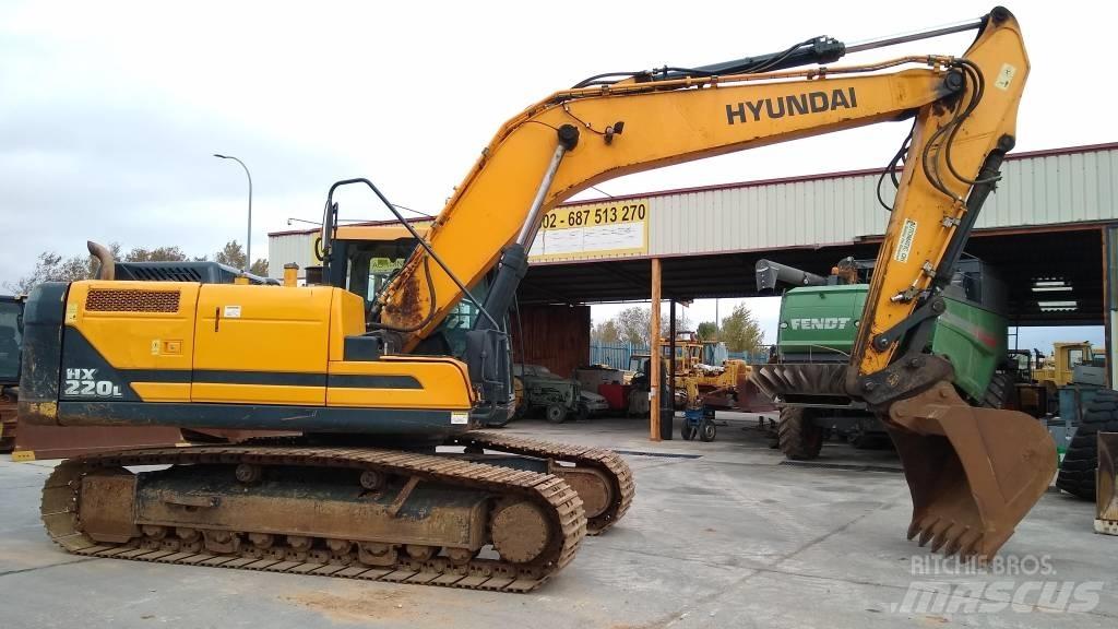 Hyundai HX 220 L Верижен екскаватор