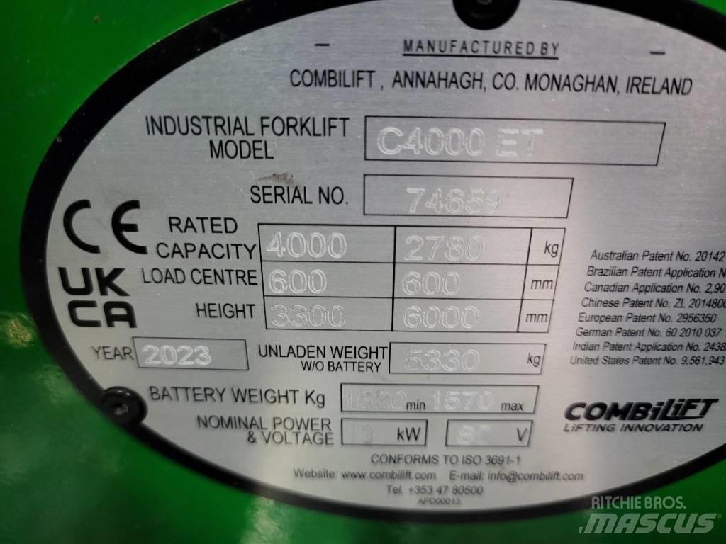 Combilift C4000ET Повдигач с движение в 4 посоки