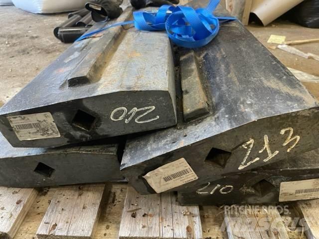 Terex XH320SR Други компоненти