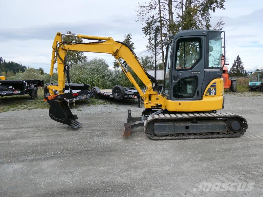 Komatsu PC 40 MR-3 Мини екскаватори < 7 т
