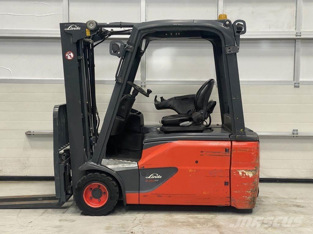 Linde E20L-02 Електрически вилични кари-повдигачи