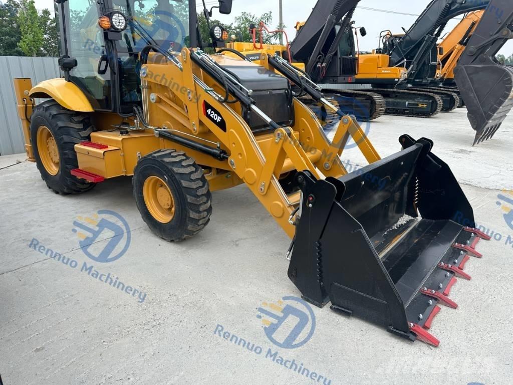 CAT 420 F Товарач със заден ексватор