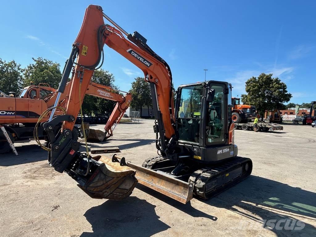 Develon DX 55 R-7 Мини екскаватори < 7 т