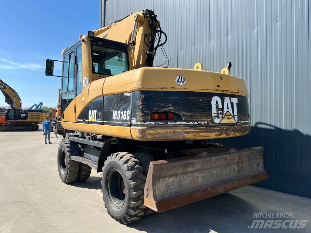 CAT M316C Колесни екскаватори