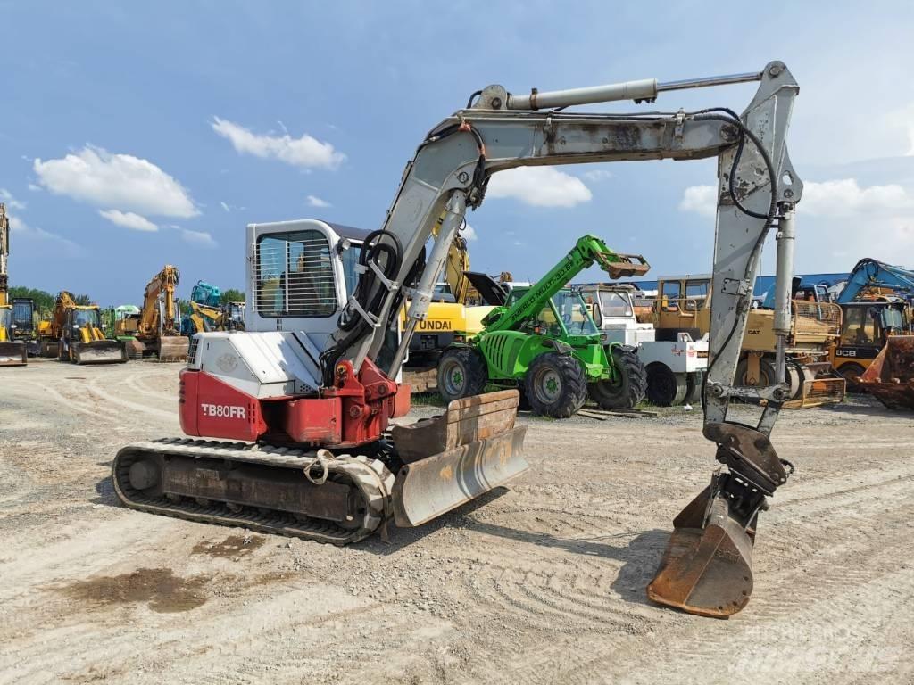 Takeuchi TB80FR Средни екскаватори 7т - 12т