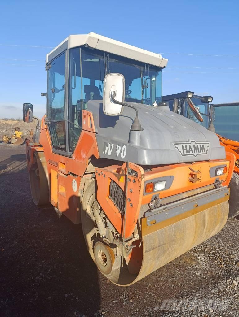 Hamm DV 90 VO Двойни барабанни ролки

