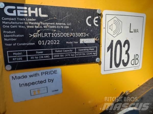 Gehl RT105 Верижен товарач
