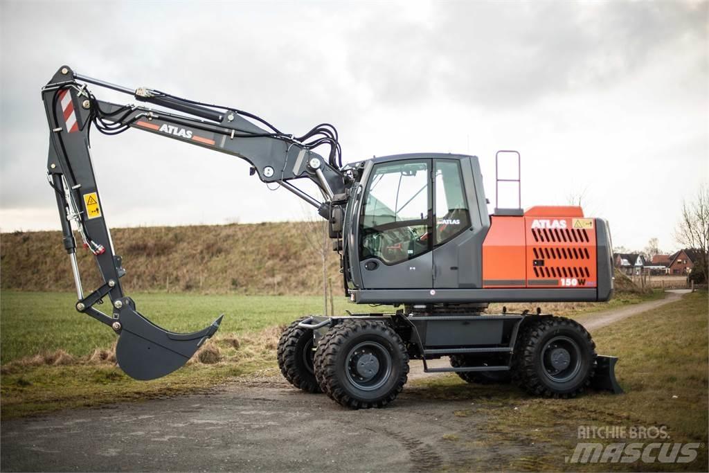 Atlas 150W Колесни екскаватори