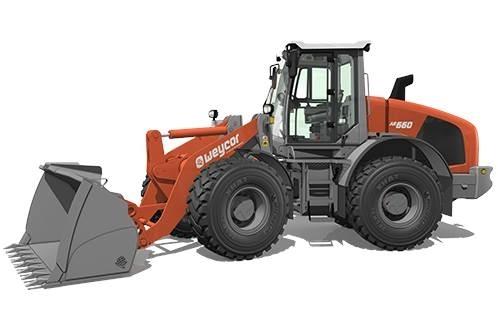 Weycor AR480 Колесни товарачи