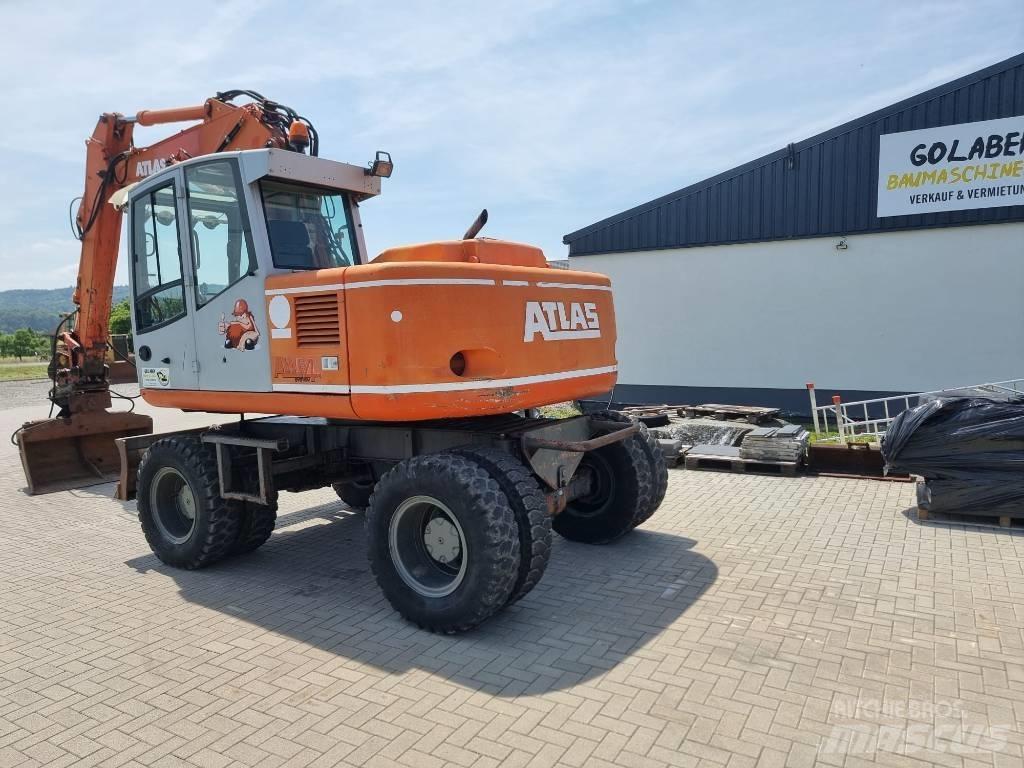 Atlas 1204 Колесни екскаватори