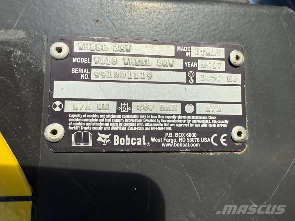 Bobcat WS 18 Изкопни машини