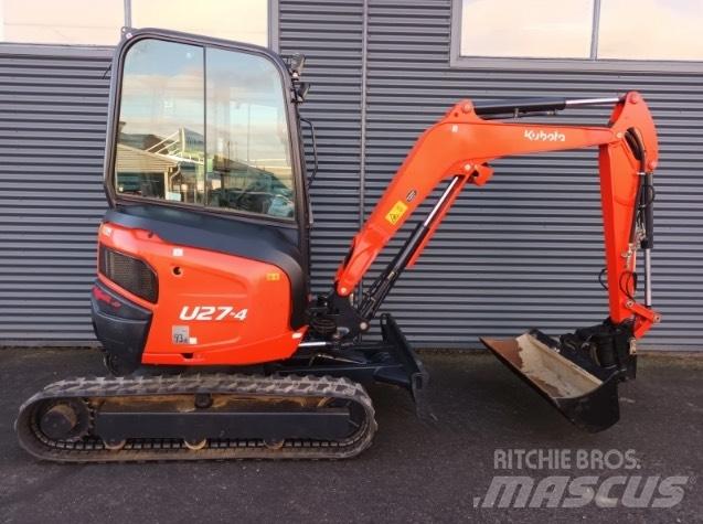 Kubota u27-4 Мини екскаватори < 7 т