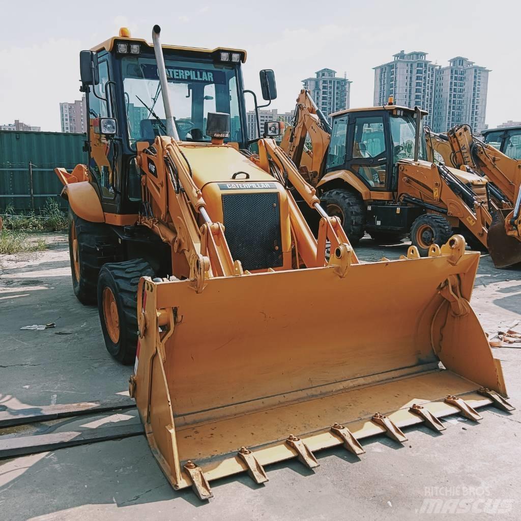 CAT 416 F Товарач със заден ексватор