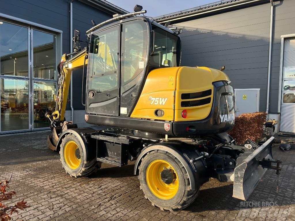 Yanmar B 75 W Колесни екскаватори
