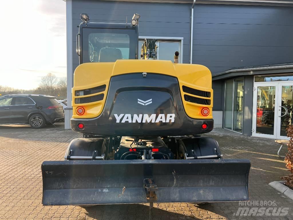 Yanmar B 75 W Колесни екскаватори