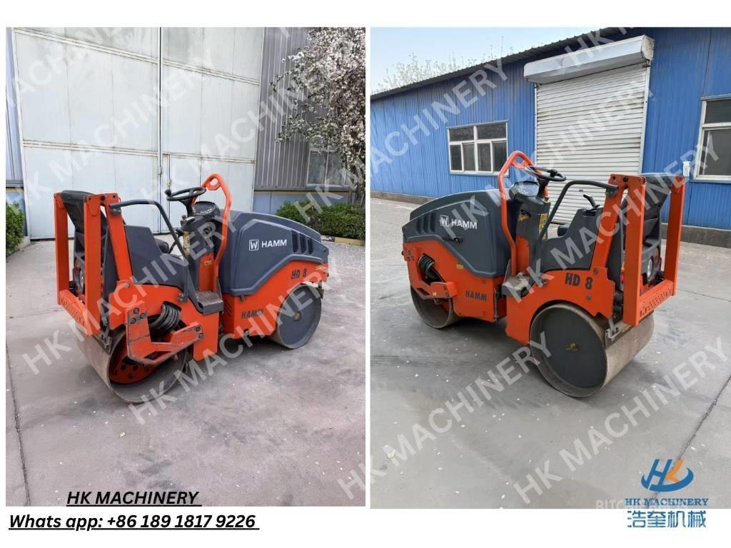 Hamm HD8VV Двойни барабанни ролки
