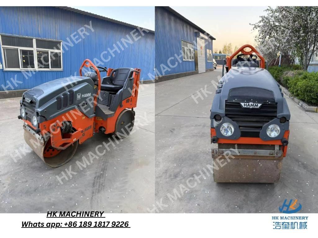 Hamm HD8VV Двойни барабанни ролки

