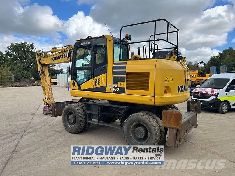 Komatsu PW 160-11 Колесни екскаватори