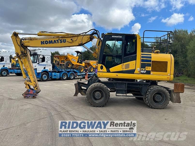 Komatsu PW 160-11 Колесни екскаватори