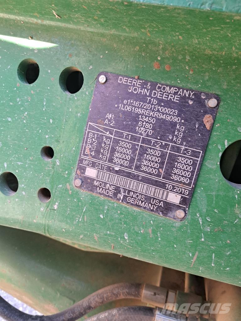 John Deere 6195R Трактори