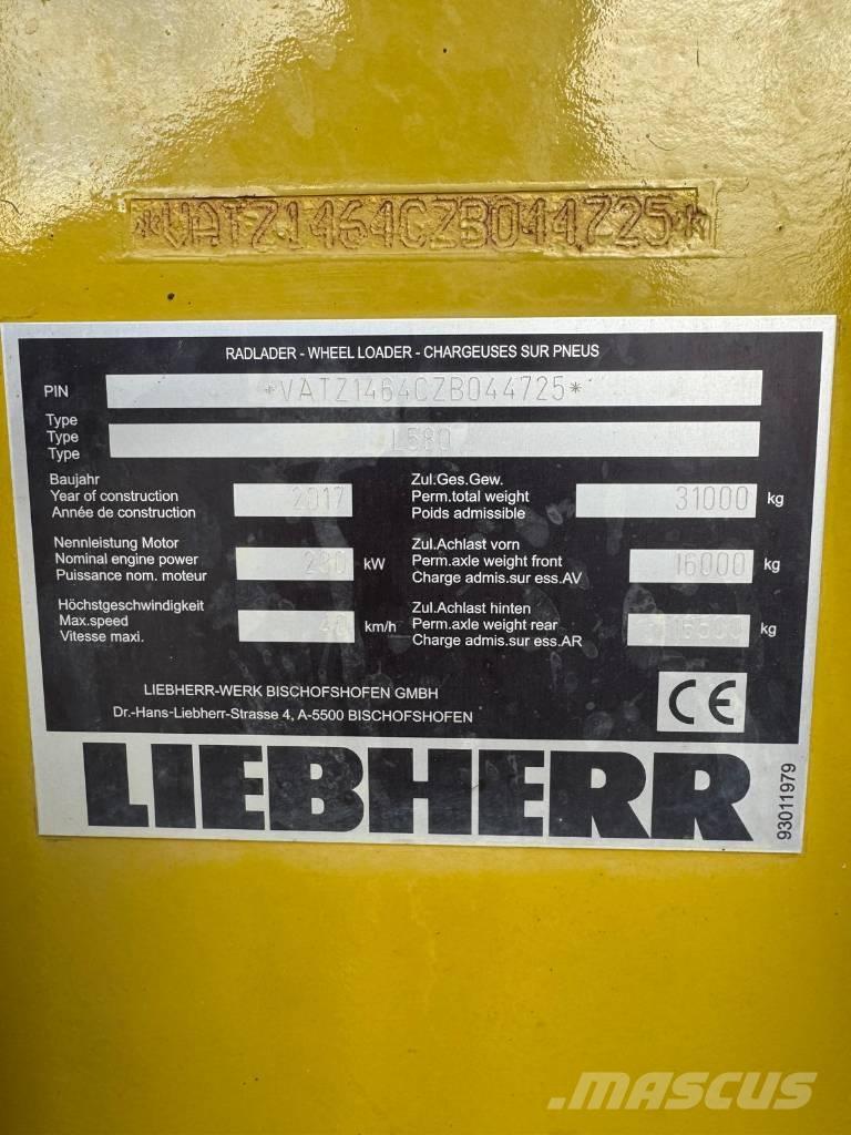 Liebherr L 580 Колесни товарачи